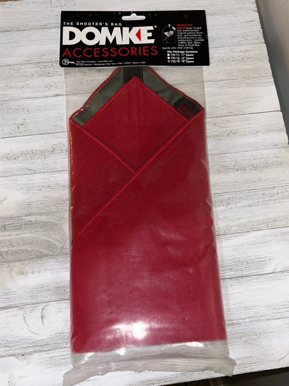DOMKE The Shooter's Bag Red 19 inch   Accessory Protective Wrap NEW